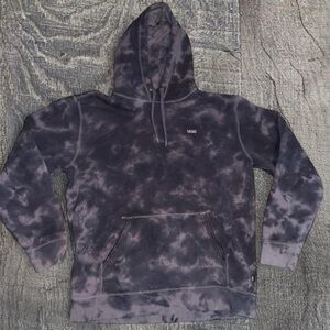 Vans Men's Tie-Dye Black Hoodie